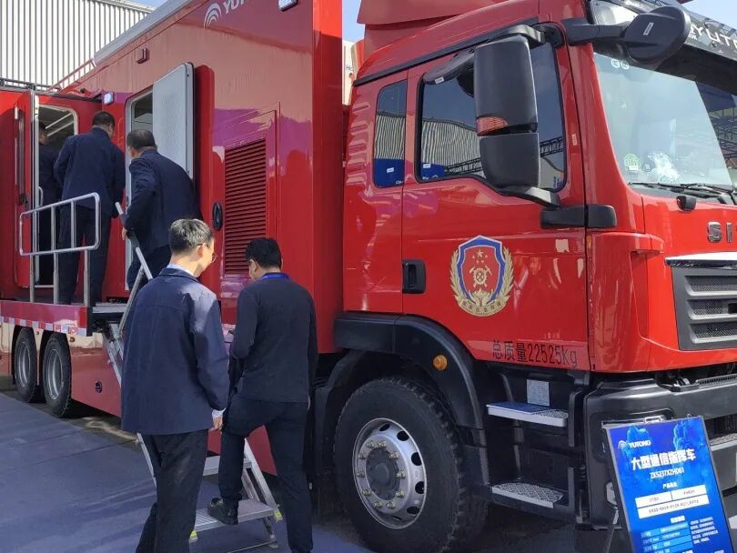 贴近实战，高效保障！9888拉斯维加斯专用车参加第十三届全国矿山救援技能竞赛装备展